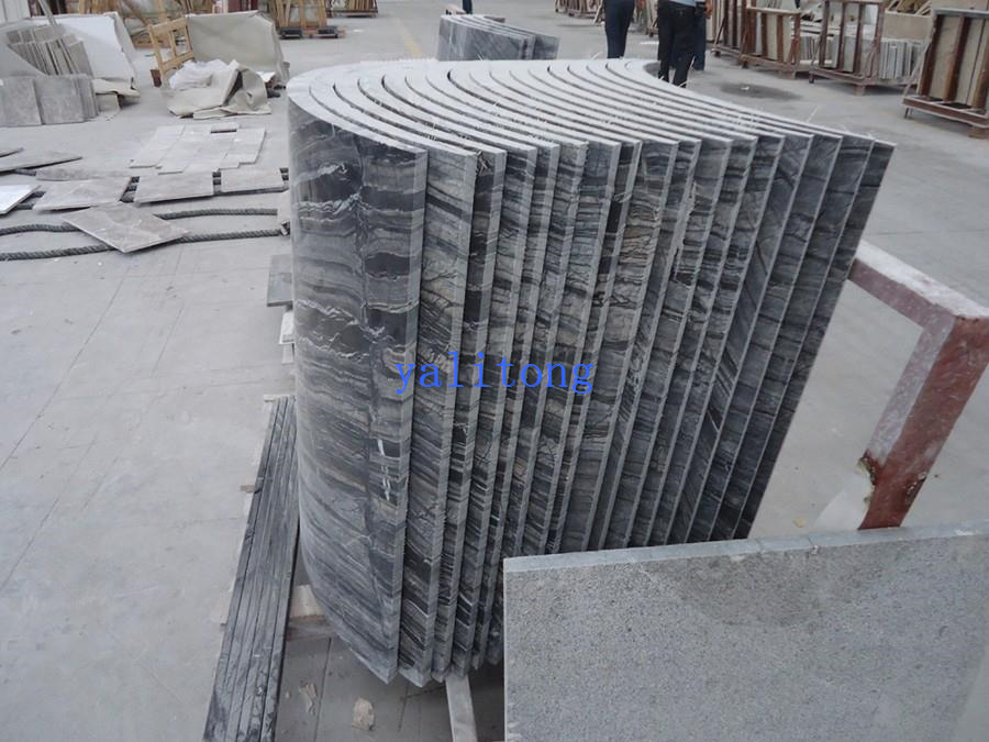 kenya black marble polished