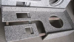 Çin Kaplan Cilt Beyaz Granit Makyaj Üstler