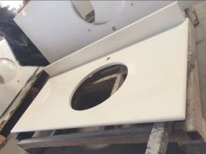 Özel Banyo Kuvars Vanity Top