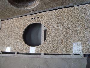 Navajo White Tam Bullnose Kenar Vanity Top