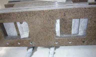 Çin Tropikal Brown Vanity Top