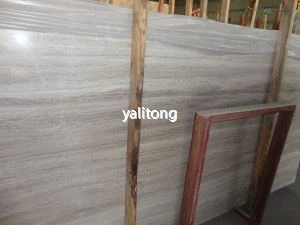 Ahşap Beyaz Mermer Döşeme